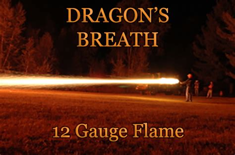 Dragons Breath Ammo Ammunition Flamethrower Firestarter Shotgun Shells