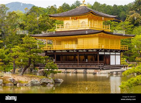 Kinkakuji Temple (The Golden Pavilion) in Kyoto, Japan Stock Photo - Alamy