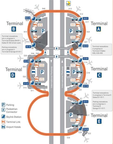 Dallas Airport Terminal Map | Images and Photos finder