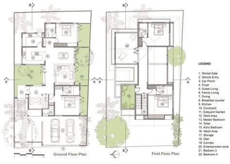 Side Yard | Studio Acis - ArchiDiaries | Courtyard house plans ...