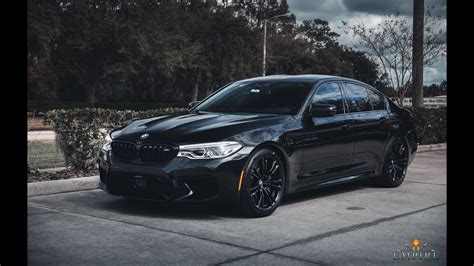 Beautiful Black on Black 2019 BMW M5 Competition gets Paint Corrected ...