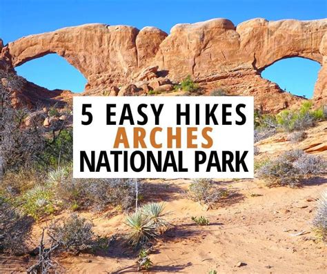 5 Easy Hikes in Arches National Park Utah You Must Do