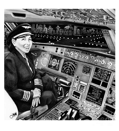 Airbus A320 cockpit Drawing by Murphy Elliott - Fine Art America