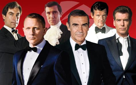 All James Bond Actors Together