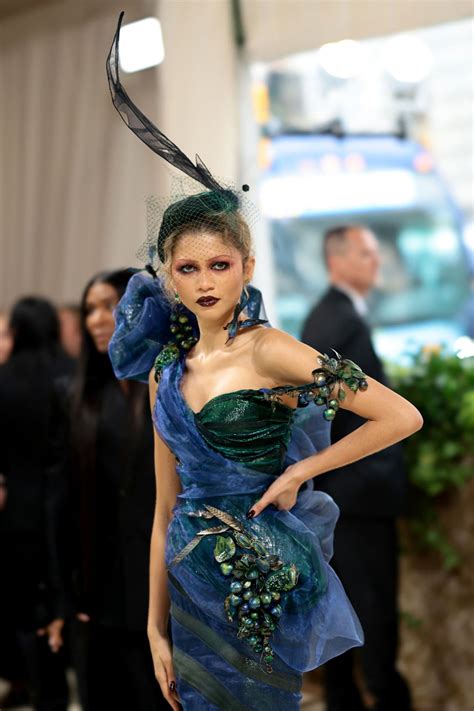 Zendaya Stuns in Avant-Garde Gown at 2024 Met Gala • CelebMafia