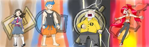 The New Hoenn Gym Leaders Part 1 by ChrisJ-Alejo on DeviantArt