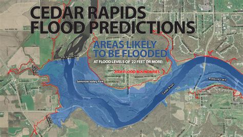 Updated maps: What areas of Cedar Rapids might flood