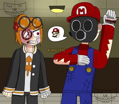 SMG4 Fallout AU - Mario & Meggy by OfficialJed22EXE on Newgrounds