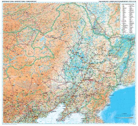 CHINA Northeast (3) map – map.hu/en