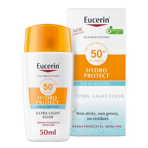 Eucerin Sunscreen Hydro Protect Face Ultra Light Fluid, 50ml - Kenya