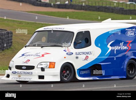 Ford Cosworth powered Transit Super Van 3 at Knockhill racing circuit ...