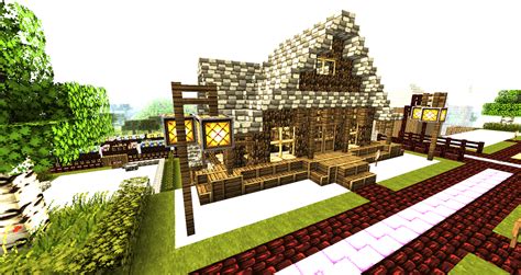 Minecraft Wallpapers - House by Nsgeo on DeviantArt