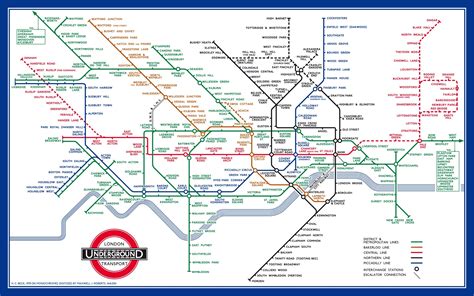 London Underground tube maps official