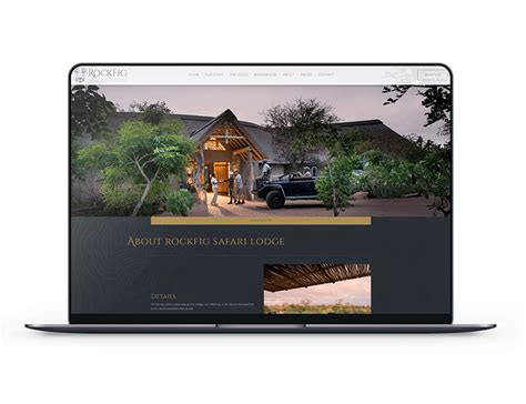 RockFig Safari Lodge - Dublin, Cape Town Web Design & Development ...