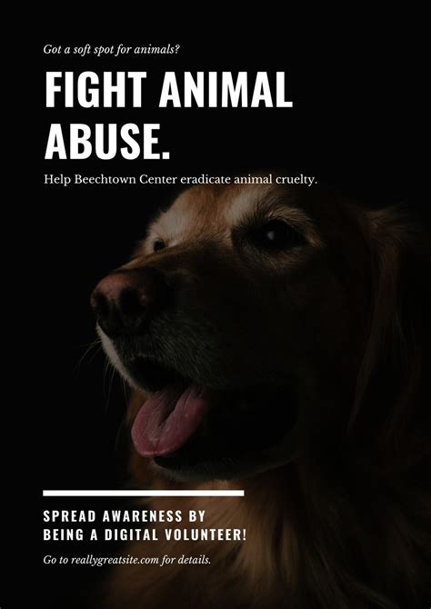 Animal Abuse Posters Ideas