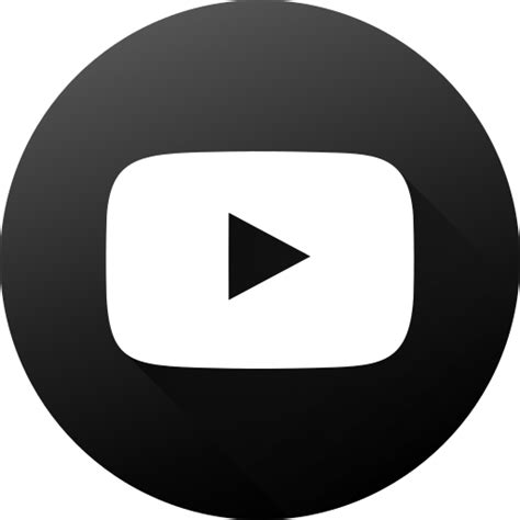 Youtube Logo Black Circle