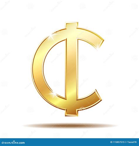 Ghana Cedi Symbol On Blue Advertising Wobblers. Cartoon Vector ...