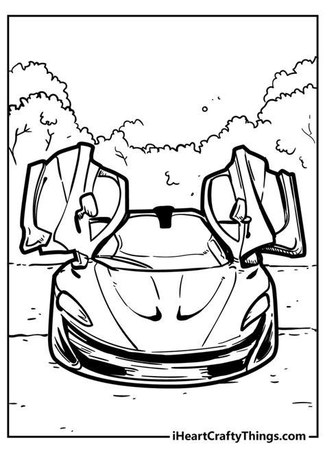 Cool Car Coloring Pages - 100% Original And Free (2021)