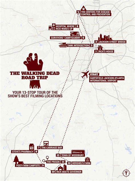 Fear The Walking Dead Map - Maping Resources