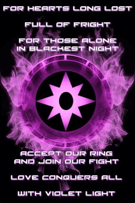 Violet Lantern Corps Oath