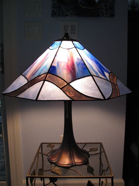 stained glass shade Old Lamp Shades, Antique Lamp Shades, Small Lamp ...