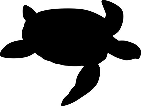 View and Download hd Download Png - Sea Turtle Silhouette Clip Art PNG ...