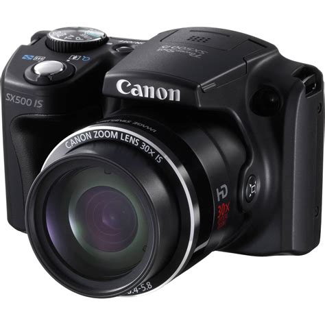 Canon PowerShot SX500 IS Digital Camera 6353B001 B&H Photo Video