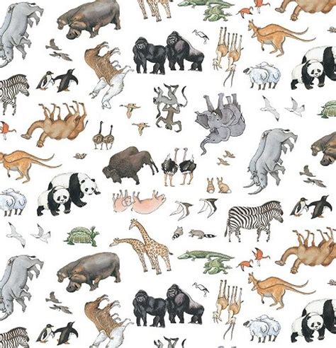 Noah's Ark - scattered pairs of animals