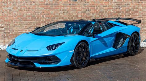 2020 Used Lamborghini Aventador Lp 770-4 Svj Roadster | Blu Cepheus ...