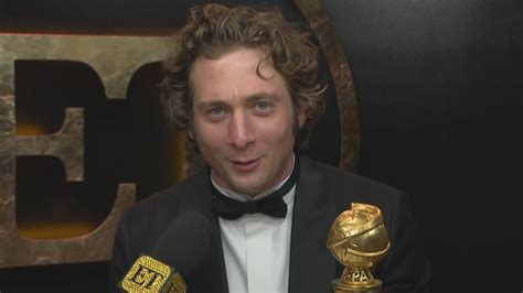 Jeremy Allen White on Blacking Out During Golden Globe Win (Exclusive)