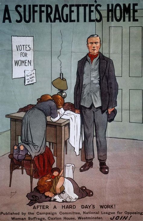 Propaganda against woman's suffrage movement, 1910-1913. : r/dragonutopia