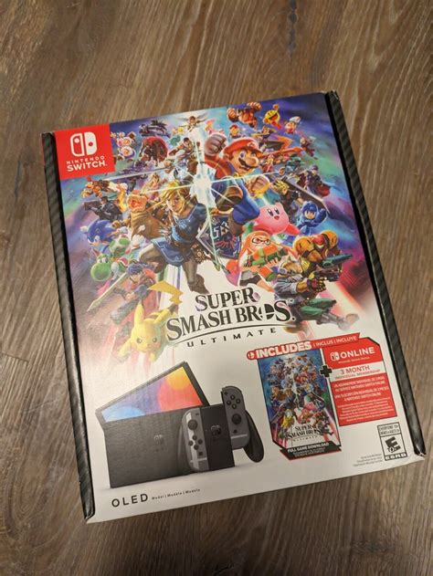 Nintendo Switch - OLED Model: Super Smash Bros Ultimate Bundle | eBay