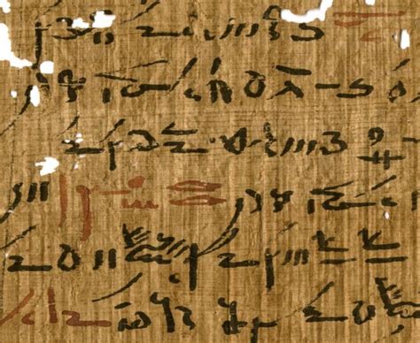 Red and black ink from Egyptian papyri unveil ancient writing practices ...