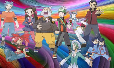 Hoenn Region Gym Leaders! by ibettercheckmyself on DeviantArt