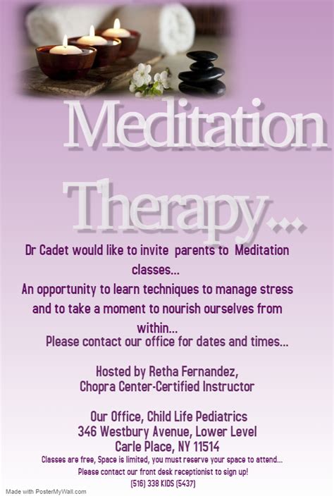 Meditation Therapy | Child Life Pediatrics