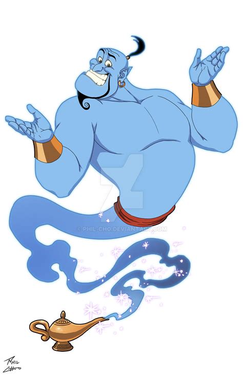 Genie commission by phil-cho on DeviantArt