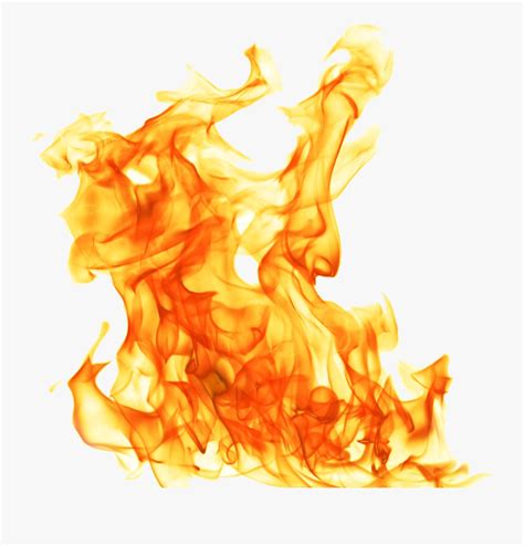 Animated Realistic Fire With Smoke On Transparent Background ...