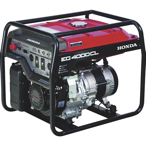 Honda EG4000 DAVR Series Portable Generator — 4,000 Surge Watts, 3,500 ...