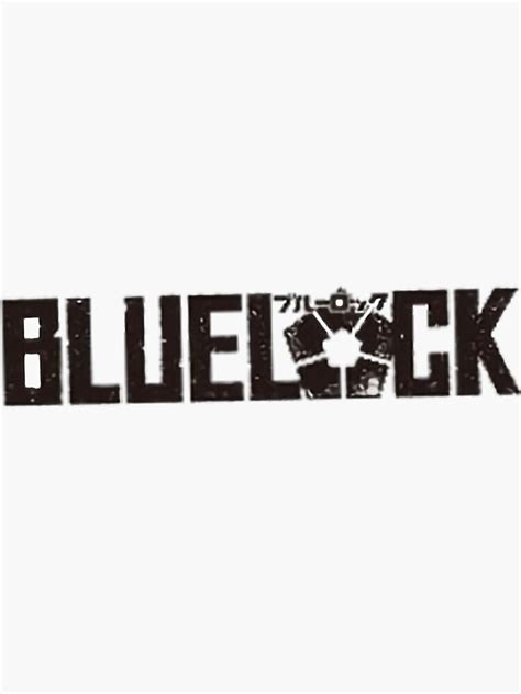 "Blue lock" Sticker for Sale by Yoyoway | Redbubble