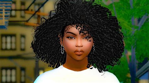 The sims 4 black hair cc - poleconcepts