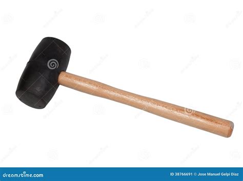 A mallet building tool stock image. Image of craft, handle - 38766691