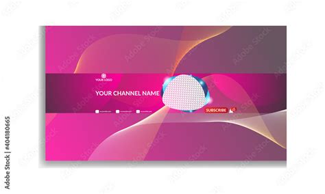 Youtube Banner Template. Modern youtube channel art. Youtube Banner ...