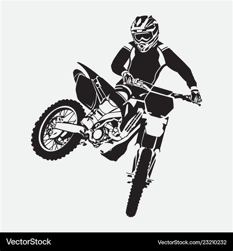 Freestyle motocross design Royalty Free Vector Image