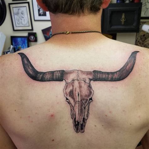 Bull Skull Tattoos Designs, Ideas and Meaning - Tattoos For You