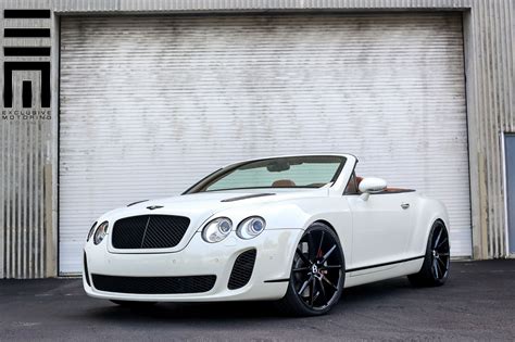 Exclusive Motoring Puts Its Hands on White Bentley Continental GT ...