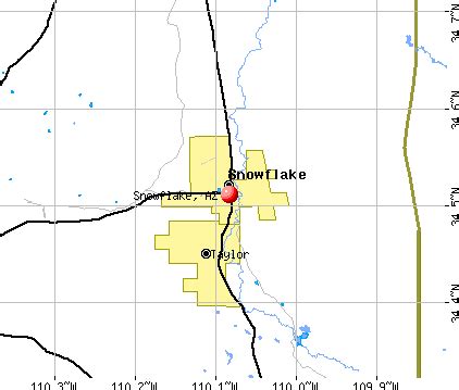 Snowflake, Arizona (AZ 85937) profile: population, maps, real estate ...