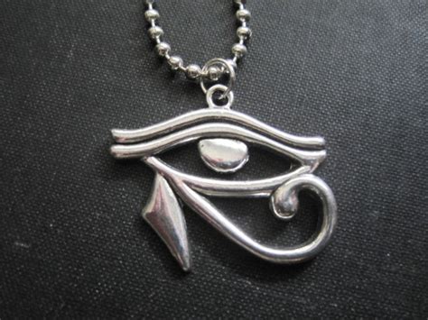 Eye of Horus Necklace - Vamps Jewelry Gothic Victorian Jewelry