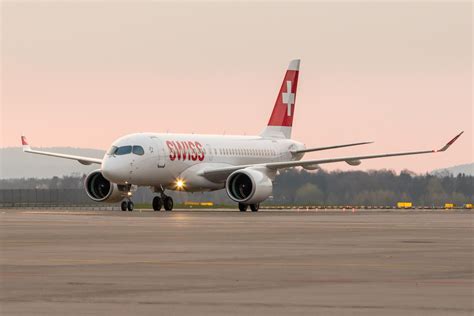 SWISS Airbus A220 Stuck In Frankfurt Since Friday Diversion