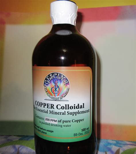 Pure colloidal COPPER | Etsy