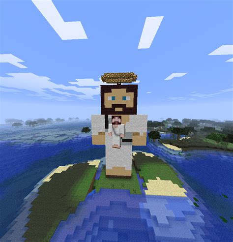 Jesus In Minecraft by Disks1234 on DeviantArt